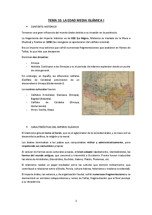 Miniatura del documento TEMA 10 La edad media islámica I.pdf
