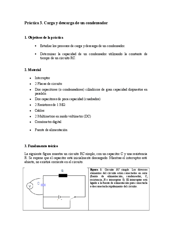 Miniatura del documento Práctica 3. Carga y descarga de un condensador definitiva.pdf
