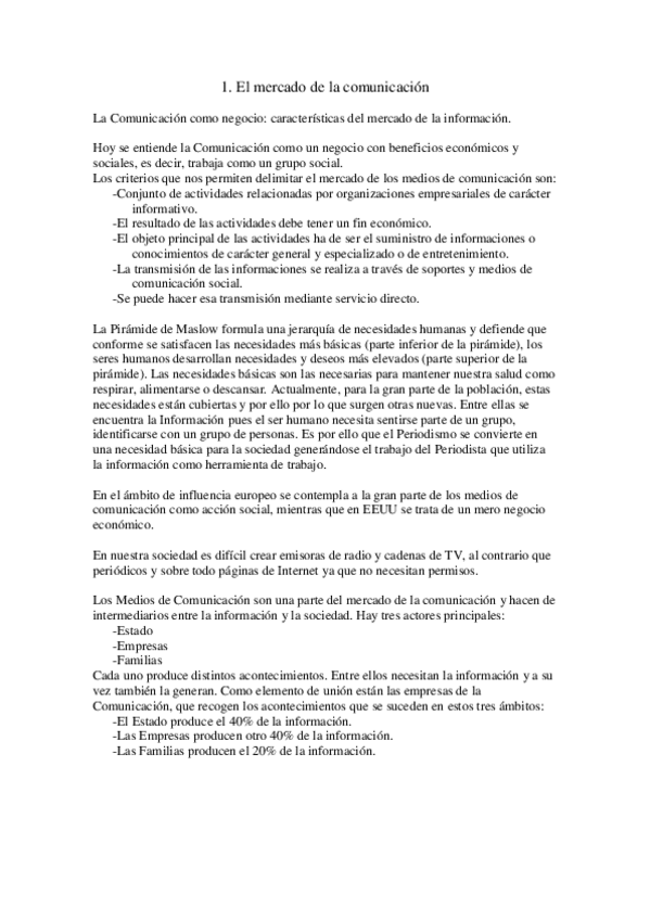 Miniatura del documento APUNTES COMPLETOS. Teoría de la empresa informativa.pdf