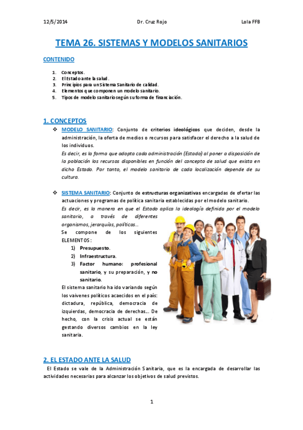 Miniatura del documento Tema 26. SISTEMAS Y MODELOS SANITARIOS. Preventiva. LolaFFB.pdf
