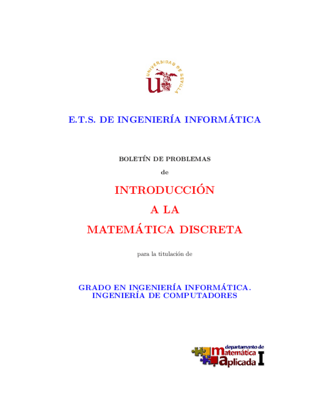 Miniatura del documento Boletín de Problemas IMD [Resueltos] [Wuolah].pdf
