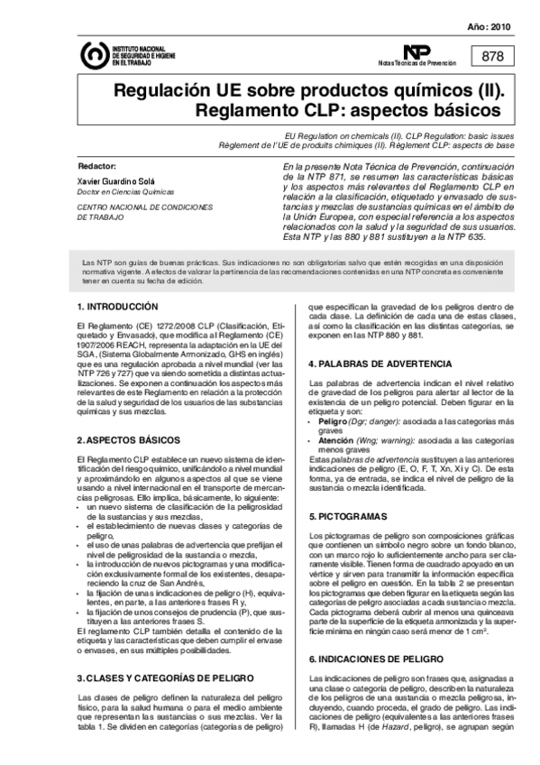 Miniatura del documento NTP-878-Regulacion-UE-sobre-productos-quimicos-II-Aspectos-basicos.pdf