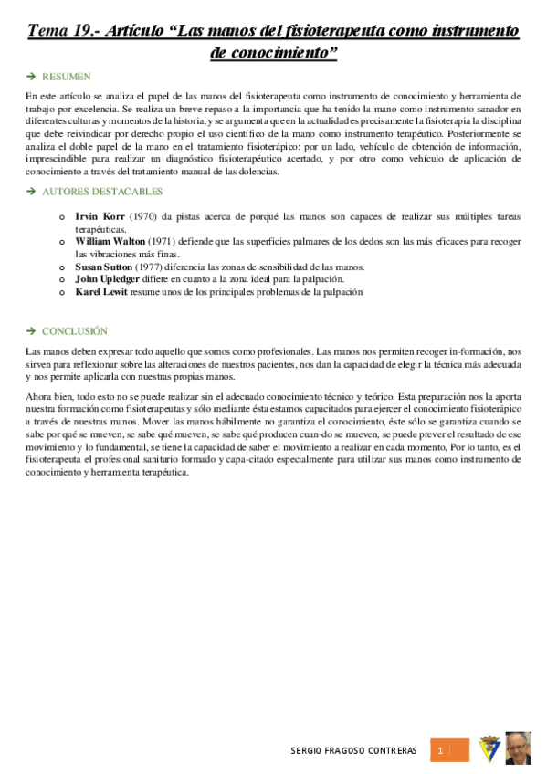 Miniatura del documento Tema 19.- Artículo sobre las manos del fisioterapeuta.pdf