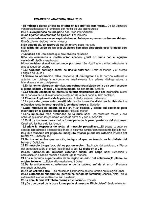 Miniatura del documento Examen final de Anatomía (2013).pdf