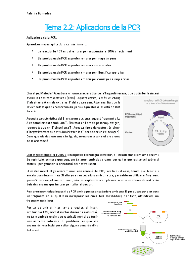 Miniatura del documento Tema 2.2. Aplicacions de la PCR.pdf