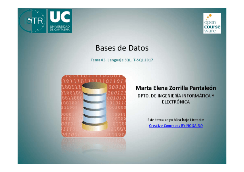 Miniatura del documento Tema_3: Lenguaje SQL