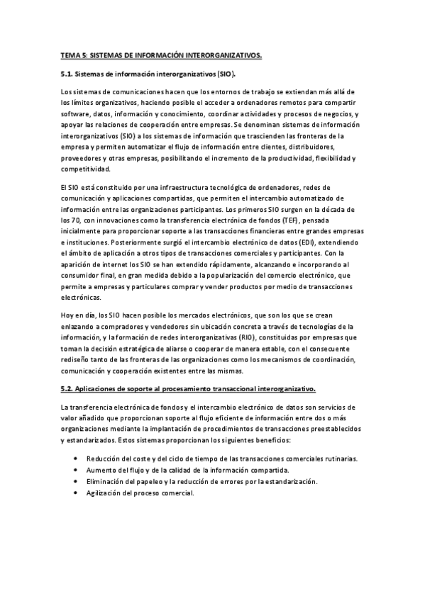 Miniatura del documento Tema 5 sistemas de información interorganizativos.pdf