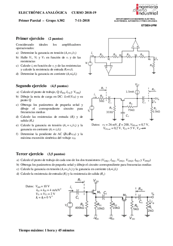 Miniatura del documento Primer-parcial-Electronica-AnalogicaA302con-solucion.pdf