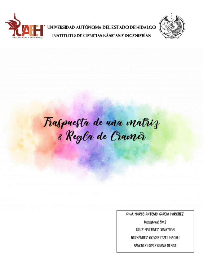 Miniatura del documento Traspuesta-de-una-matriz-y-Regla-de-Cramer.pdf