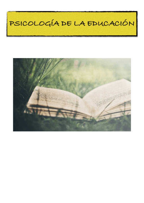 Miniatura del documento Psicología de la Educación. Segundo Parcial..pdf