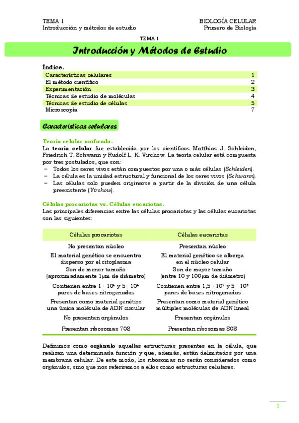 Miniatura del documento TEMA 1. Introducción. Métodos de estudio