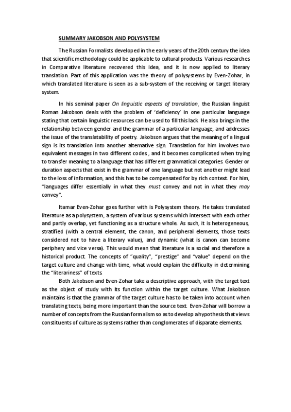 Miniatura del documento Summary Jakobson and Polysystem Theory.pdf