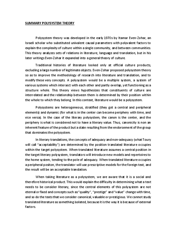 Miniatura del documento Summary polysystem theory.pdf