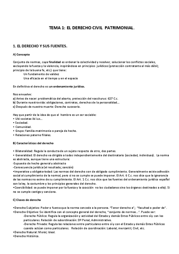 Miniatura del documento Tema 1 El derecho civil patrimonial.pdf