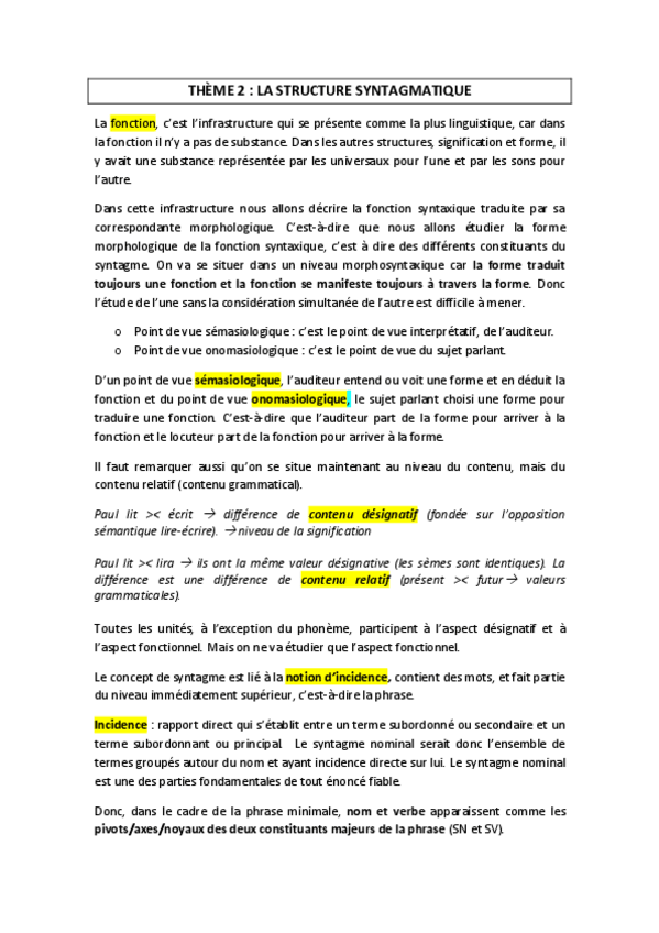 Miniatura del documento THÈME 2 LA STRUCTURE SYNTAGMATIQUE.pdf