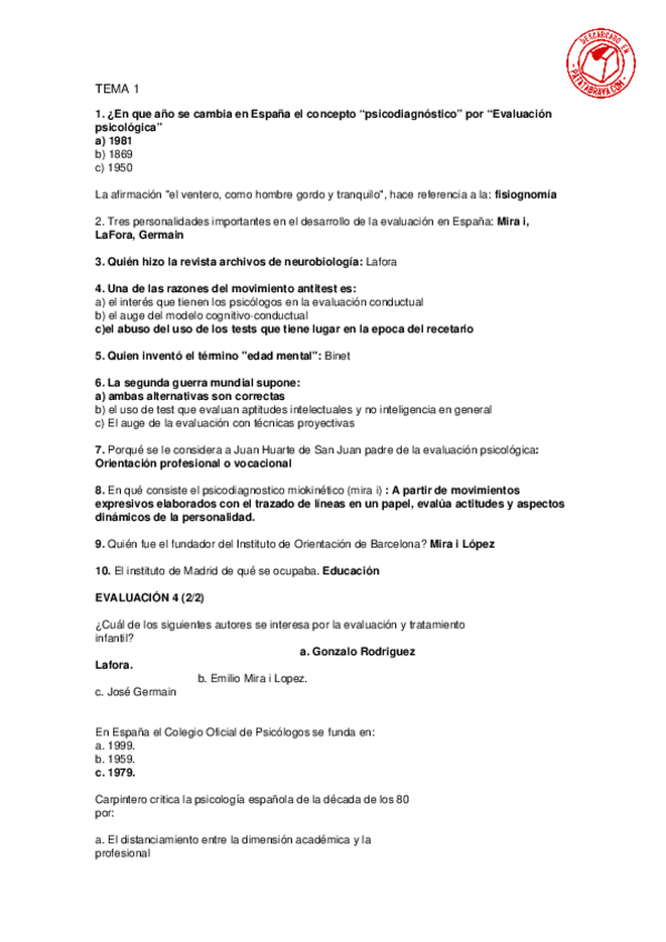 Miniatura del documento Autoevaluaciones_Fundamentos de Evaluación.docx.pdf
