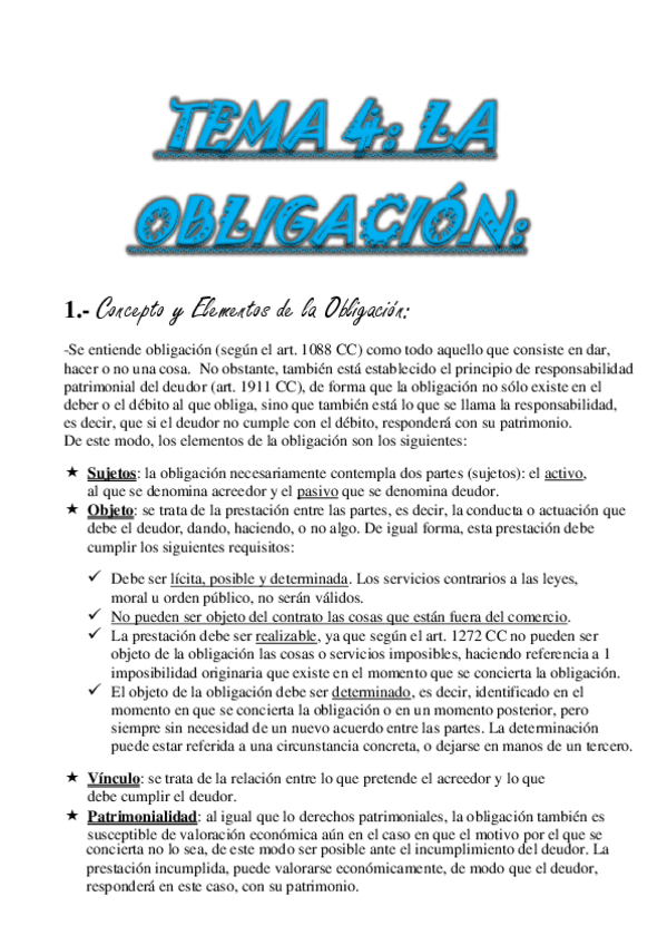 Miniatura del documento TEMA 4. La Obligación.pdf