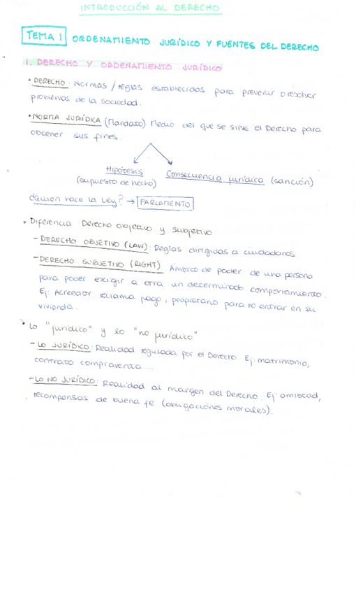 Miniatura del documento Tema1 INT. DERECHO (1er curso) UMA TURISMO.pdf