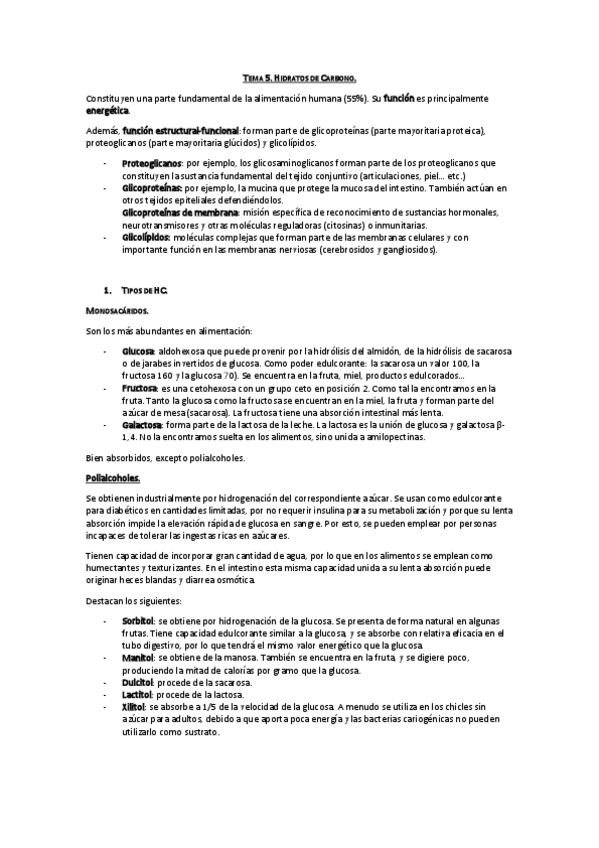 Miniatura del documento Tema 5. Hidratos de carbono.pdf