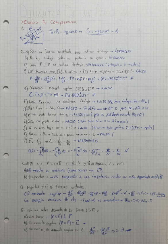 Miniatura del documento Tema 2 - Dinámica de una partícula