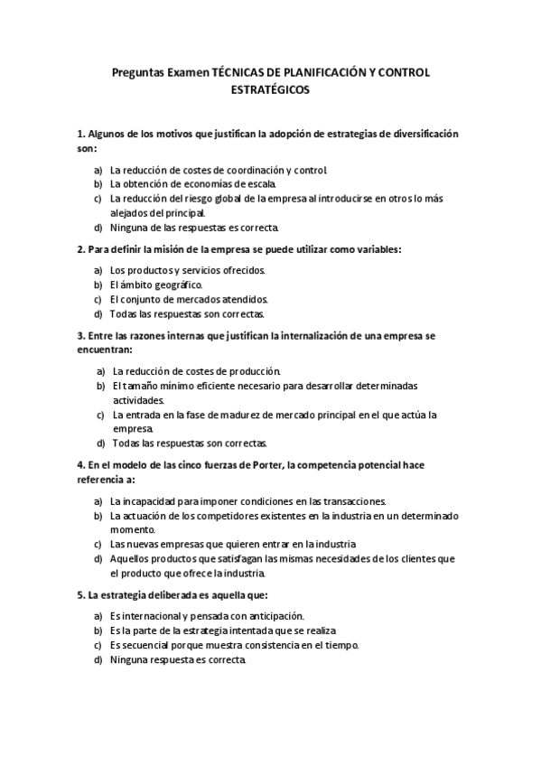 Miniatura del documento Preguntas Examen Planificación y Control Estratégicos.pdf