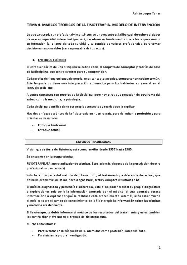 Miniatura del documento TEMA 4. MARCOS TEÓRICOS FISIOTERAPIA