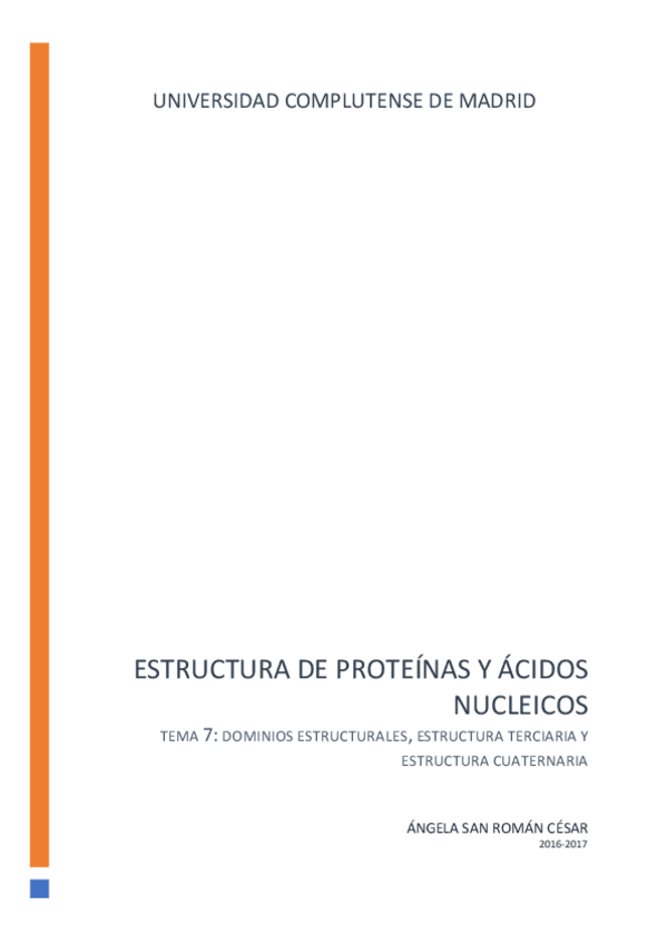 Miniatura del documento 7. Dominios estructurales estructura terciaria y estructura cuaternaria..pdf