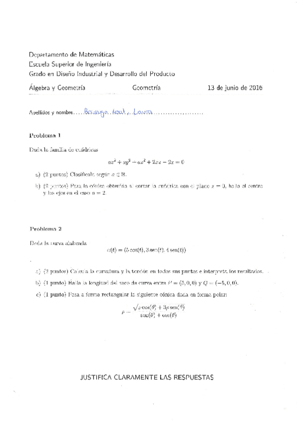 Miniatura del documento Examen Junio algebra y geometría.PDF