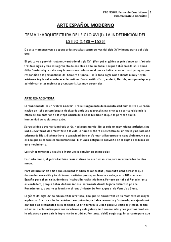 Miniatura del documento TEMA 1. ARQUITECTURA DEL SIGLO XVI (I). LA INDEFINICIÓN DEL ESTILO (1488 – 1526).pdf