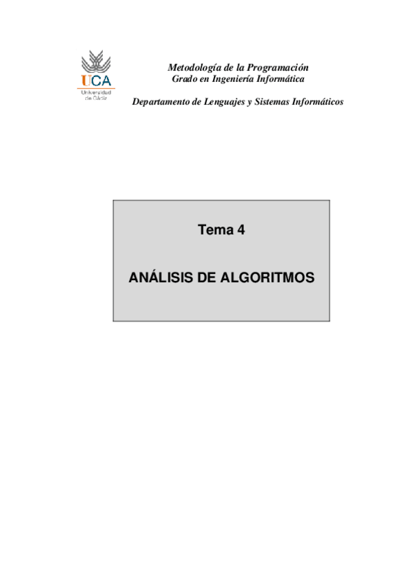 Miniatura del documento Tema4_AnalisisdeAlgoritmos.PDF