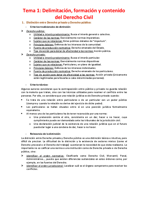 Miniatura del documento Tema 1 - Delimitación formación y contenido del Derecho Civil.pdf