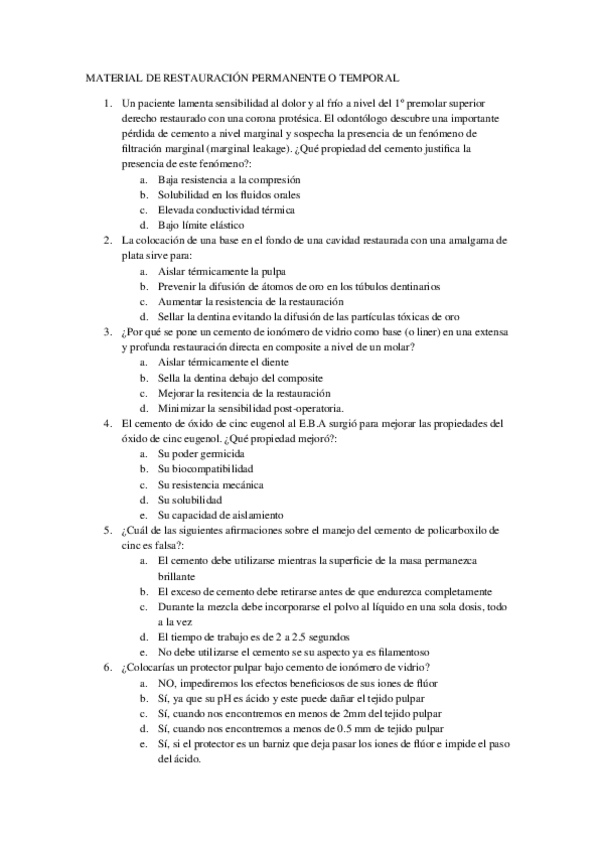 Miniatura del documento Examen-Preguntas-Biomateriales-2o-odontologia.docx
