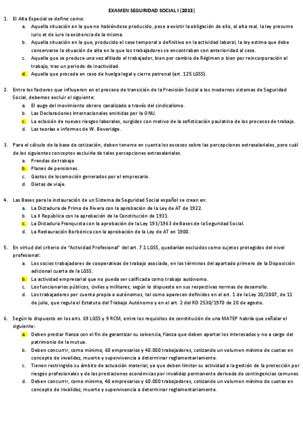 Miniatura del documento EXAMEN SEGURIDAD SOCIAL I 2013 RESPUESTAS (1).pdf