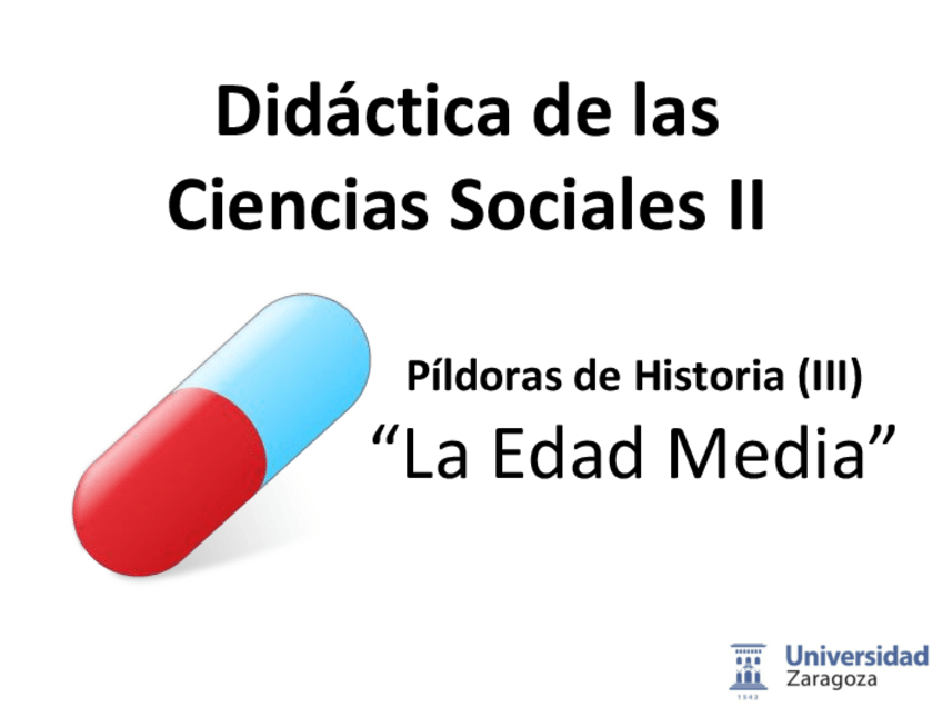 Miniatura del documento Pildora-III-La-Edad-Media.pdf