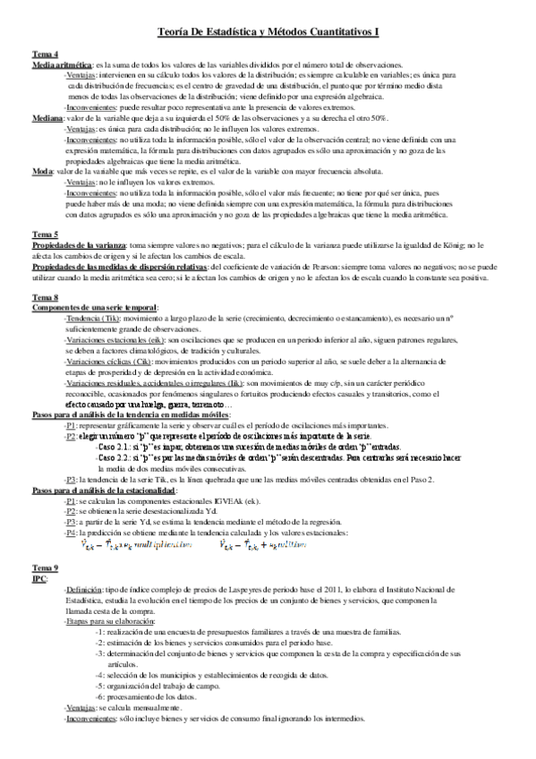 Miniatura del documento Teoría De Estadística y Métodos Cuantitativos I.pdf