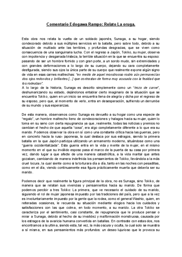 Miniatura del documento Comentario-Edogawa-Rampo-Relato-La-oruga.pdf