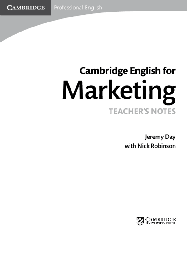 Miniatura del documento Cambridge-English-for-Marketing-Teachers-Notes-by-Day-Jeremy-Robinson-Nick.pdf