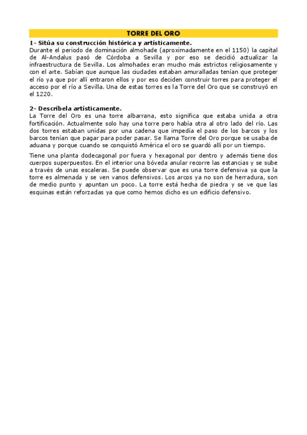 Miniatura del documento Torre del Oro