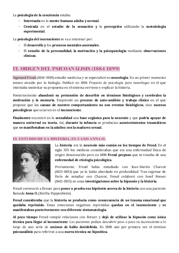 Miniatura del documento TEMA 3: PSICO. DEL INCONSCIENTE