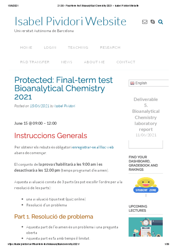 Miniatura del documento 2131-Final-term-test-Bioanalytical-Chemistry-2021---Isabel-Pividori-Website.pdf