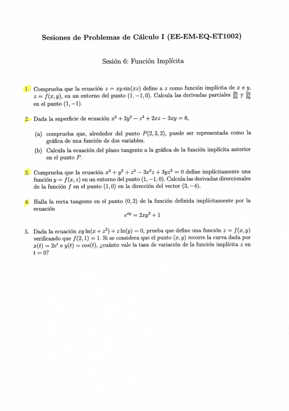 Miniatura del documento Sesión 6 - Función Ímplicita