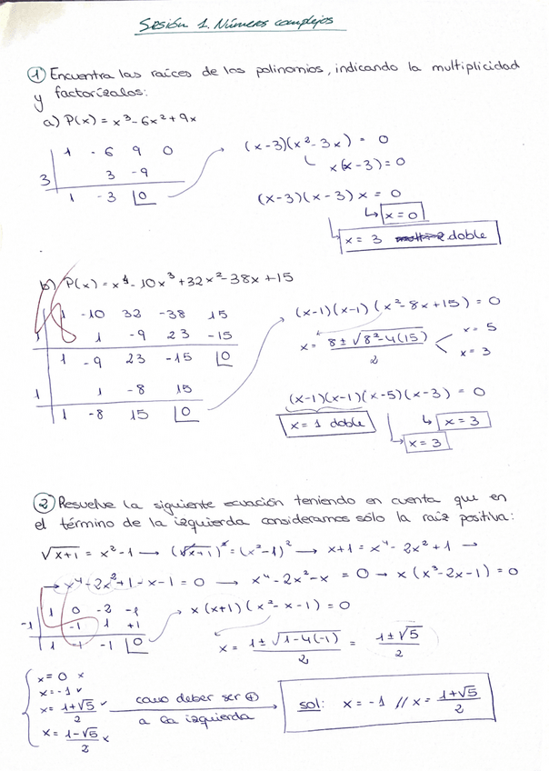 Miniatura del documento Números complejos