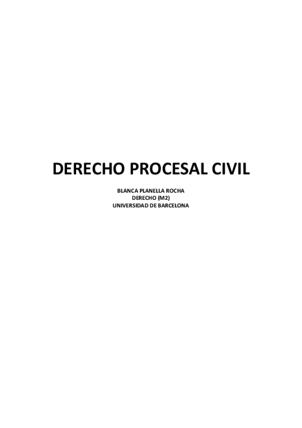 Miniatura del documento APUNTES CLASSE DERECHO PROCESAL.pdf