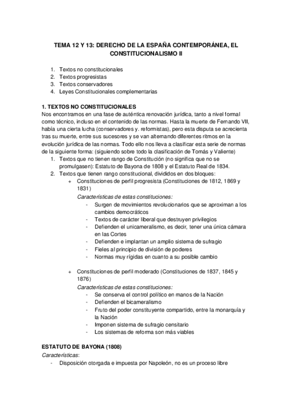 Miniatura del documento TEMA-12-Y-13-ESPANA-CONTEMPORANEA-CONSTITUCIONALISMO-II.docx