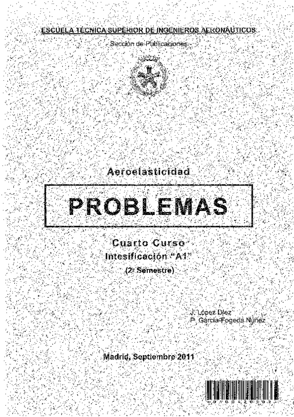 Miniatura del documento Guión de problemas de Aeroelasticidad.pdf