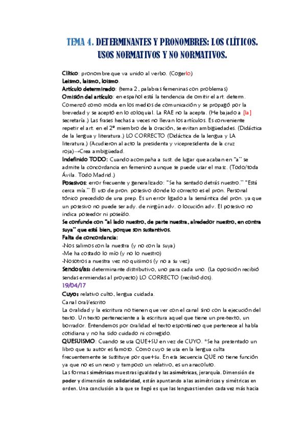 Miniatura del documento TEMA 4. Determinantes y pronombres.pdf
