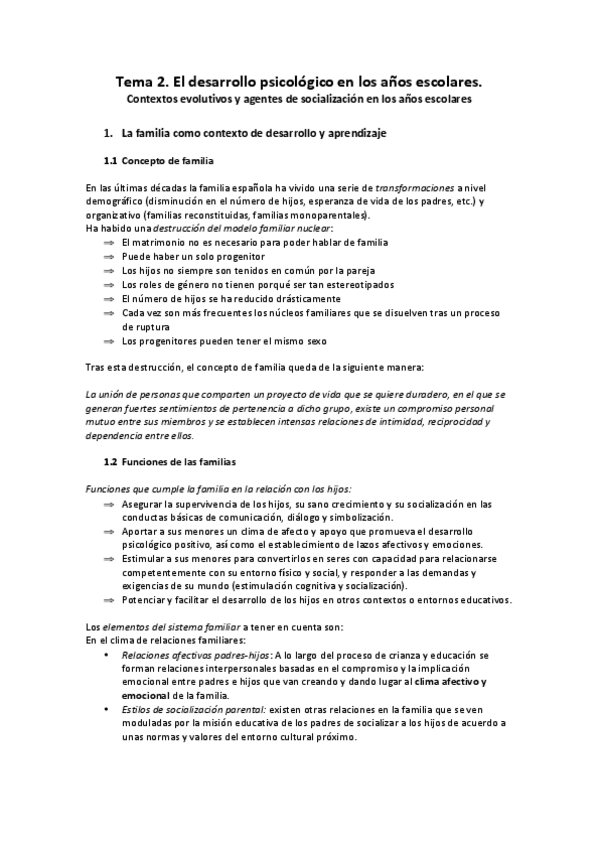 Miniatura del documento Tema 2. EL DESARROLLO PSICOLÓGICO EN LOS AÑOS ESCOLARES. contextos evolutivos y agentes de socialización.pdf