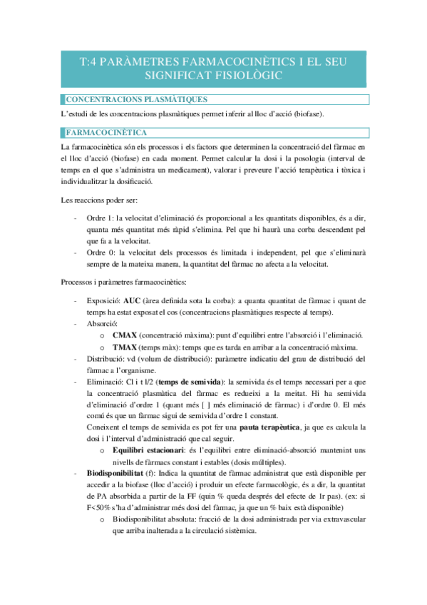 Miniatura del documento T4-PARAMETRES-FARMACOCINETICS-I-EL-SEU-SIGNIFICAT-FISIOLOGIC.docx