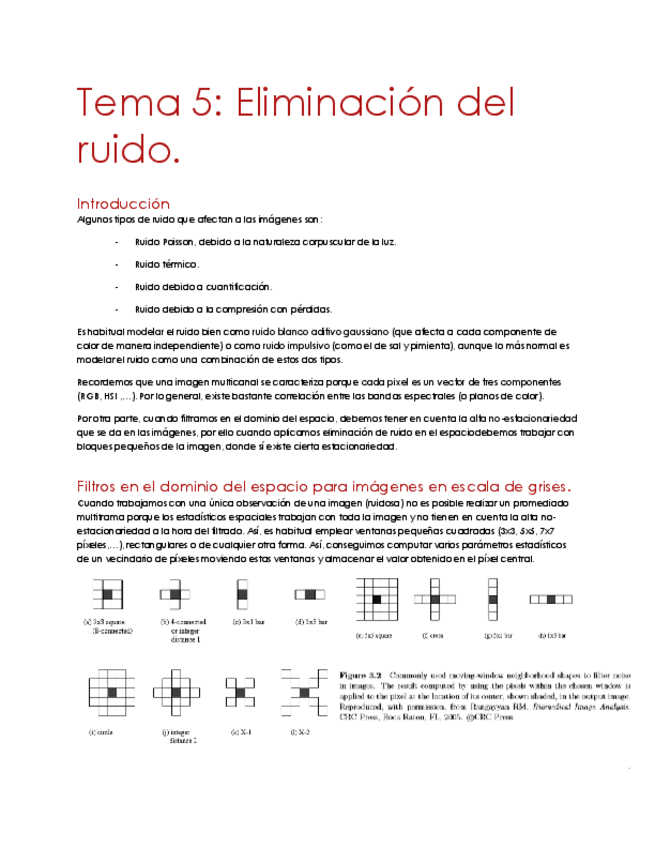 Miniatura del documento Tema 5 - Eliminación del ruido.pdf