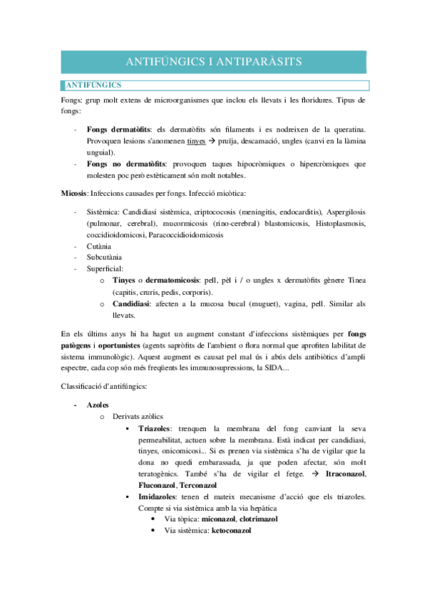 Miniatura del documento ANTIFUNGICS-I-ANTIPARASITS.docx